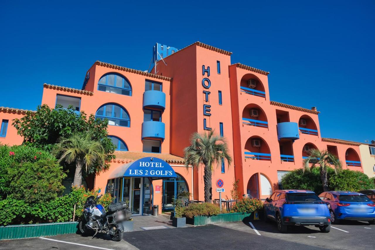 Cit'Hotel Des 2 Golfs Leucate Eksteriør bilde