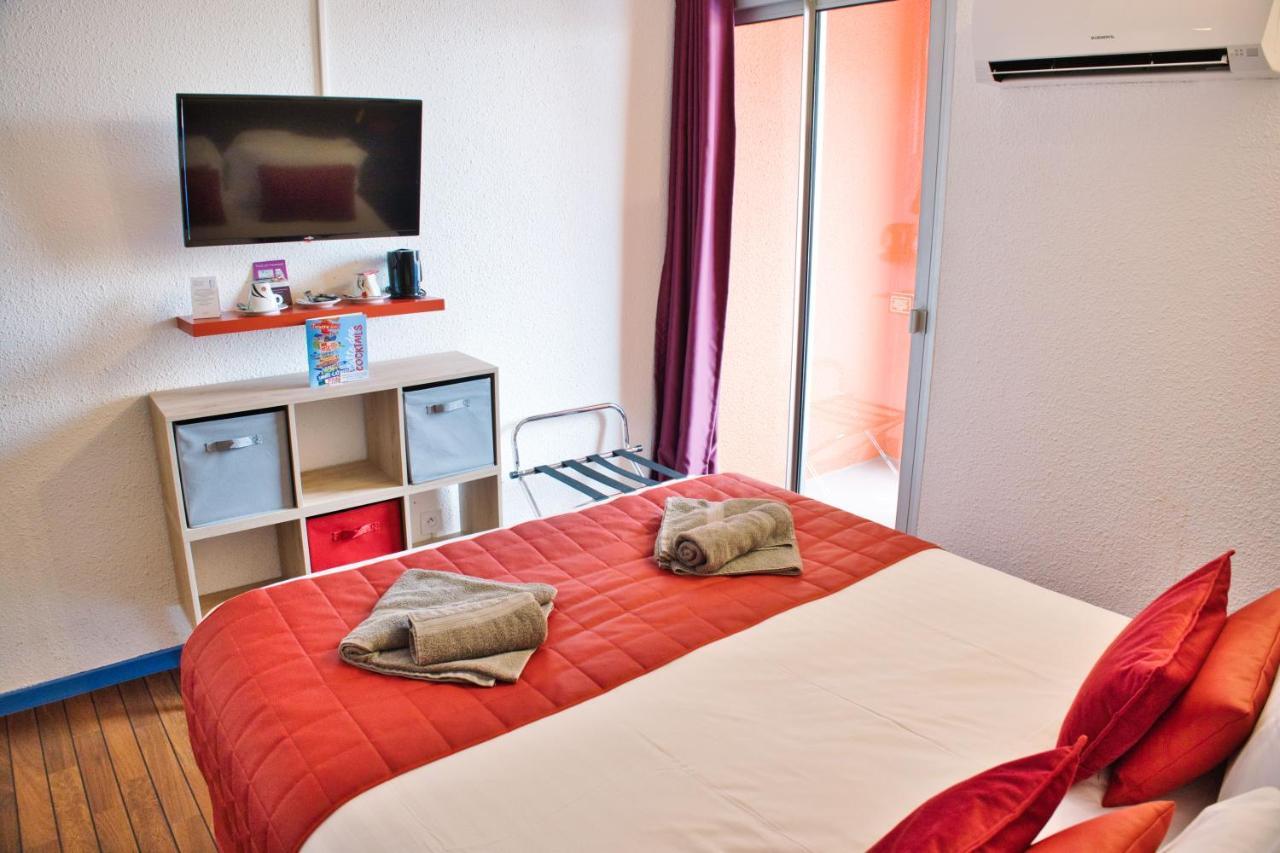 Cit'Hotel Des 2 Golfs Leucate Eksteriør bilde