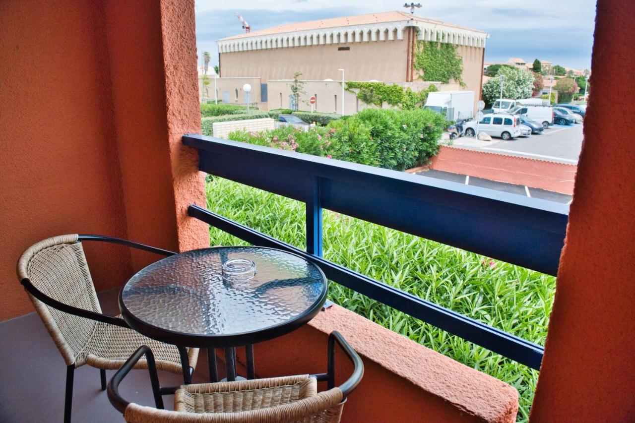 Cit'Hotel Des 2 Golfs Leucate Eksteriør bilde